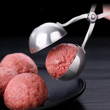 Meat Ball Maker Tool Stainless Steel Clip Round Rice Ball Shaper Spoon Meatball Making Mold Non Stick Stuffed Kitchen Gadget