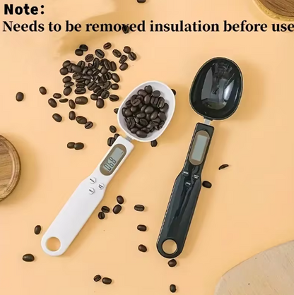 Set of 2 Mini Spoon Scale Digital Kitchen Scale Electronic LCD Food Scale 0.1-500g Cooking Flour Milk Coffee Powder Weight Measure Spoon